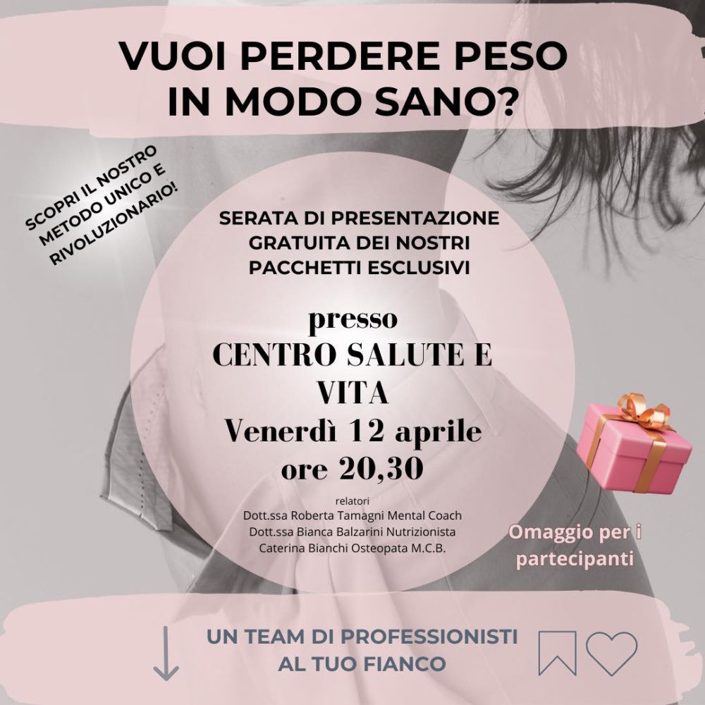 Clicca per ingrandire SERATA DI PRESENTAZIONE GRATUITA DEI NOSTRI PACCHETTI ESCLUSIVI